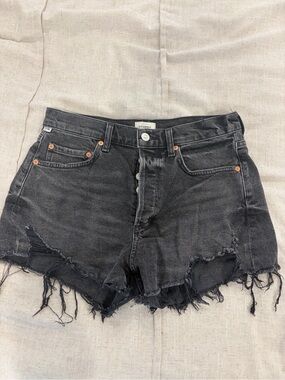 Citizens Of Humanity Black Annabelle Shorts Size 27